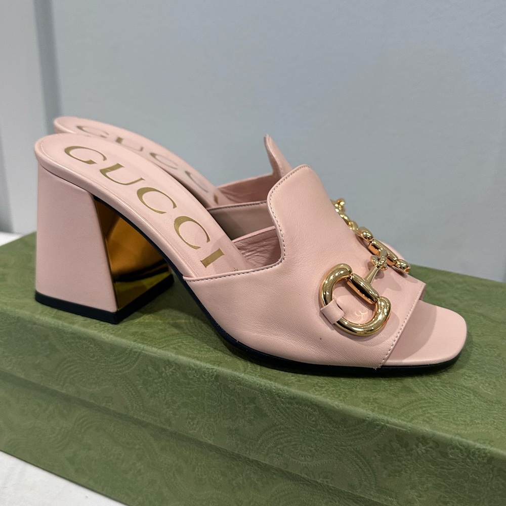 Gucci Horsebit Leather Sandals - Picture 3 of 12